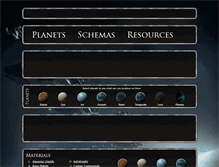 Tablet Screenshot of eveplanets.com